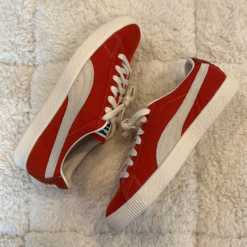 Puma Red and White Women's Sneakers